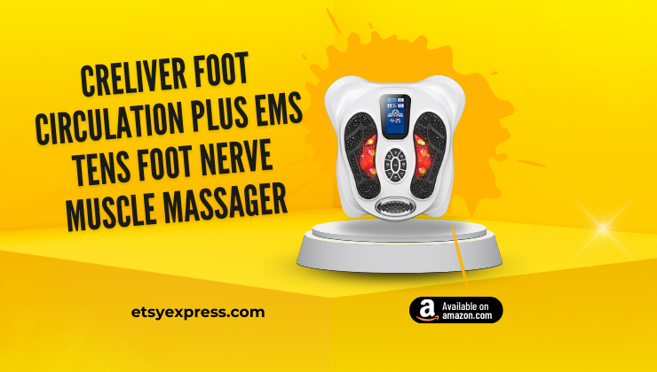 CRELIVER Foot Circulation Plus EMS 