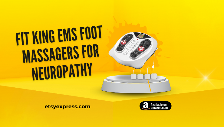 FIT KING EMS Foot Massagers for Neuropathy 