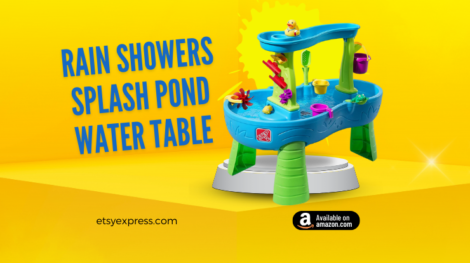 Rain Showers Splash Pond Water Table