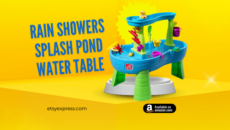 Rain Showers Splash Pond Water Table