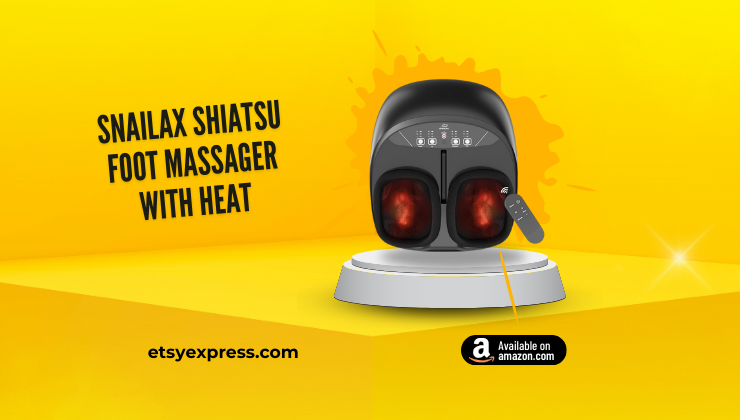 Snailax Shiatsu Foot Massager with Heat