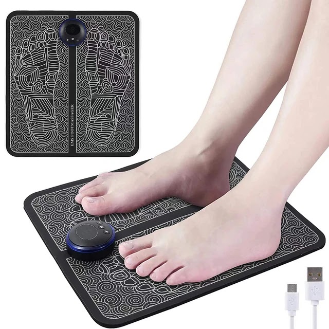 TranquilSole Electric EMS Foot Massager Pad