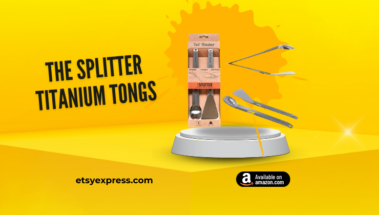 The Splitter Titanium Tongs 